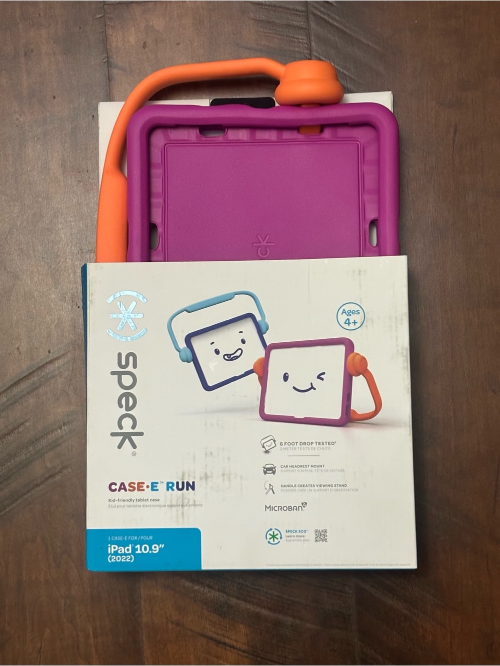 Speck Case-E Run Kid-Friendly iPad 10.9" Case